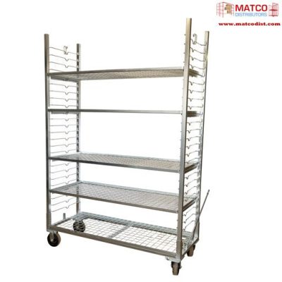 Zinc Plated Plant cart